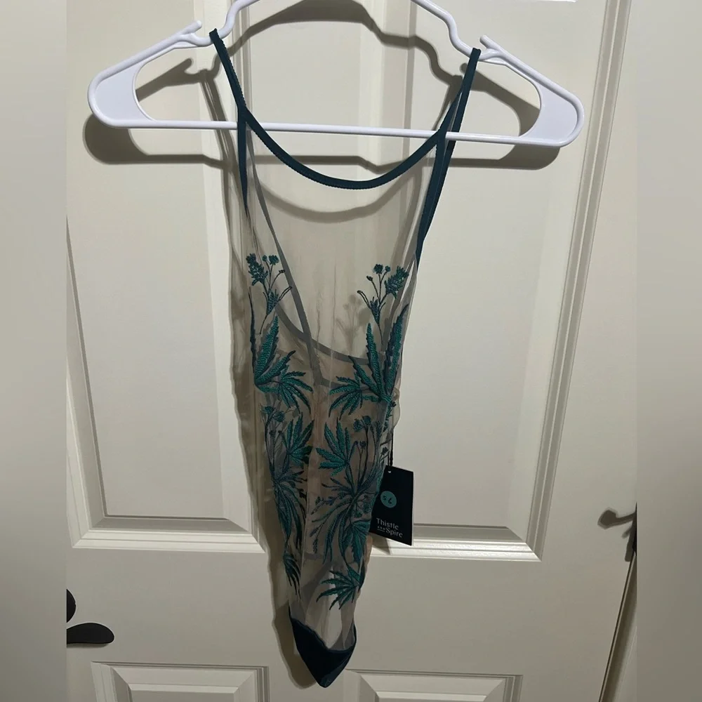 NWT Thistle and Spire Brooklyn Haze Bodysuit - Picture 2 of 4